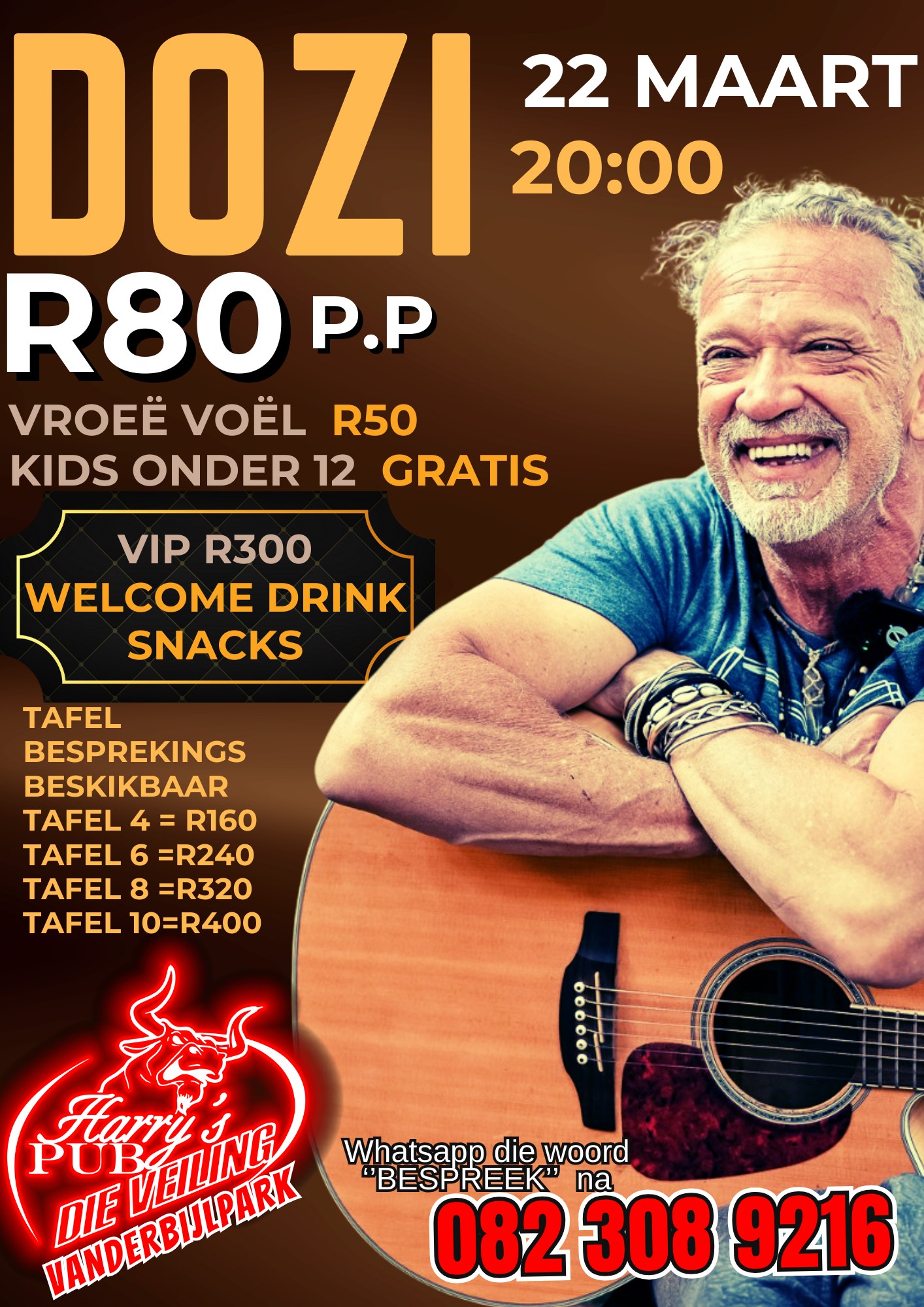 Die Vieling Dozi Live and the Vaal Meander