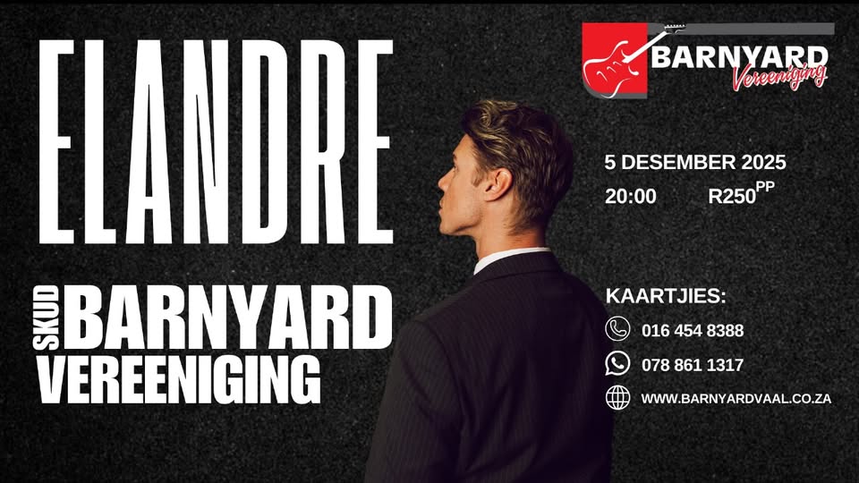 elandre live at barnyard vereeniging