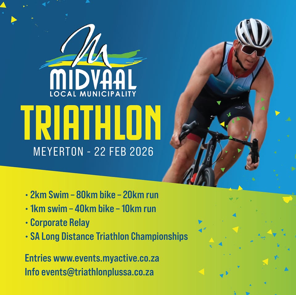 vaal meander midvaal triathlon at bass lake henley on klip meyerton