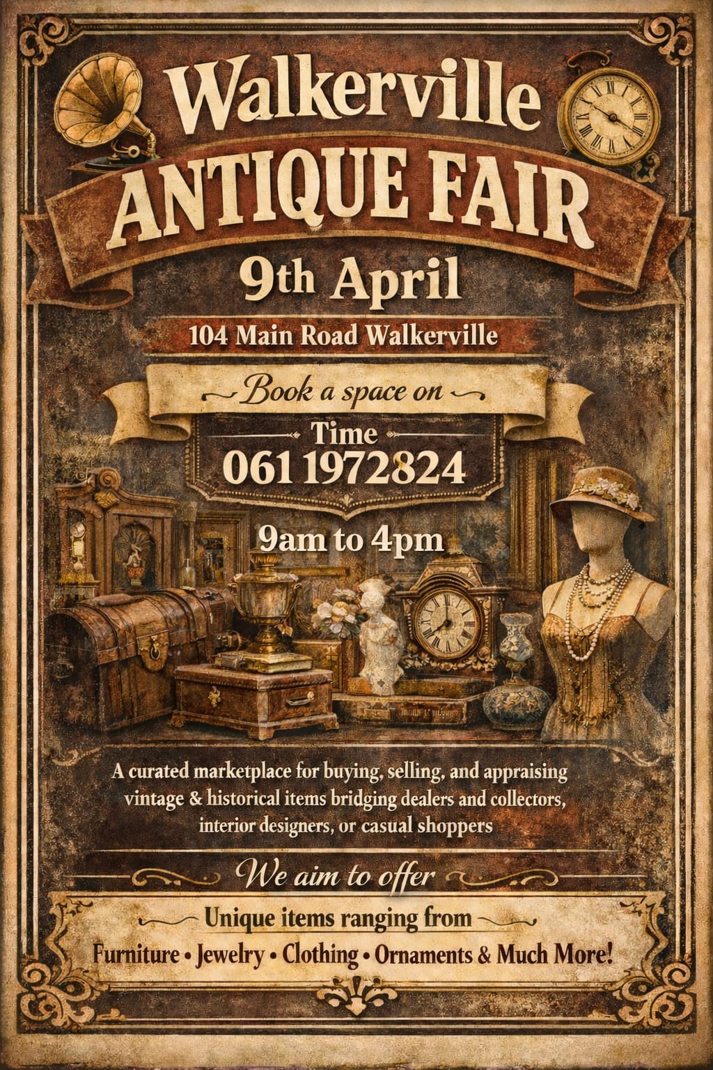 Walkerville Antique Fair and the Vaal Meander