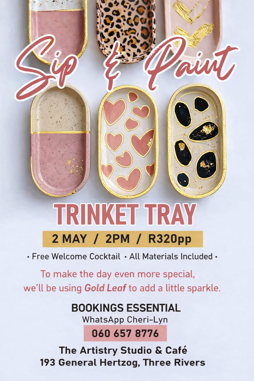 Sip and paint in the Vaal Meander