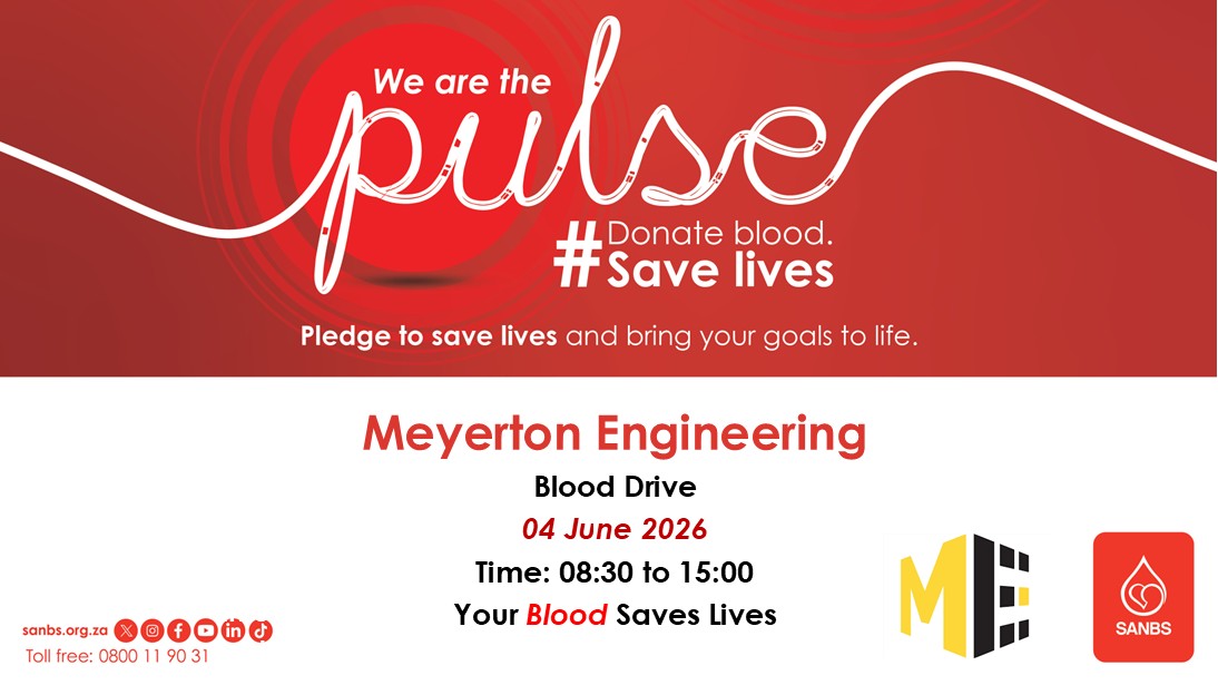 Meyerton Engineering Pulse Blood Drive by Meyerton Engineering, Vaal Meander