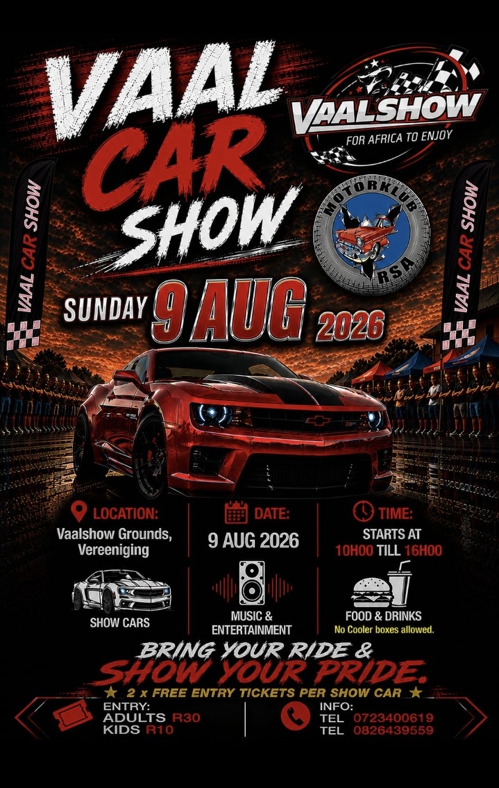 Vaal Car Show and the Vaal Meander