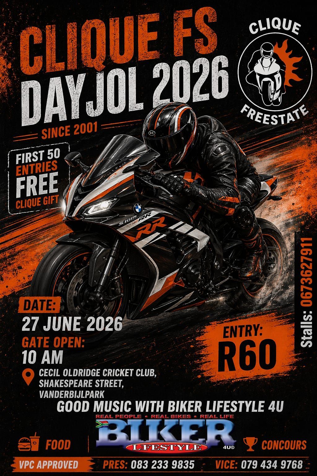 Bikers Day Jol in the Vaal Meander