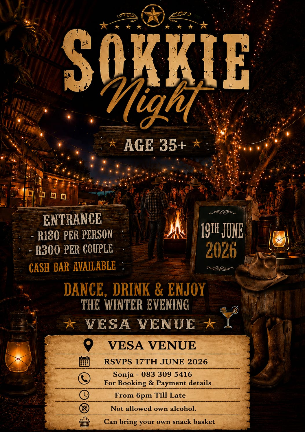 vaal meander sokkie night vesa venue meyerton vaal triangle