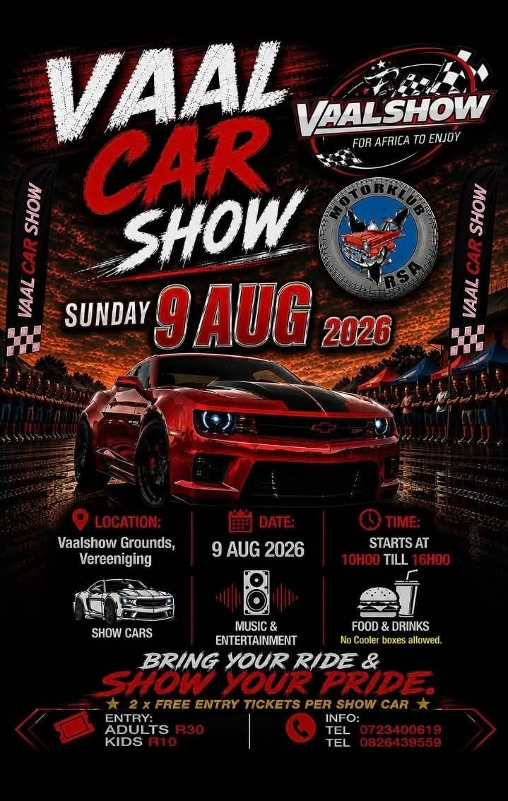 vaal meander vaal car show ultimate raceway vereeniging vaal triangle