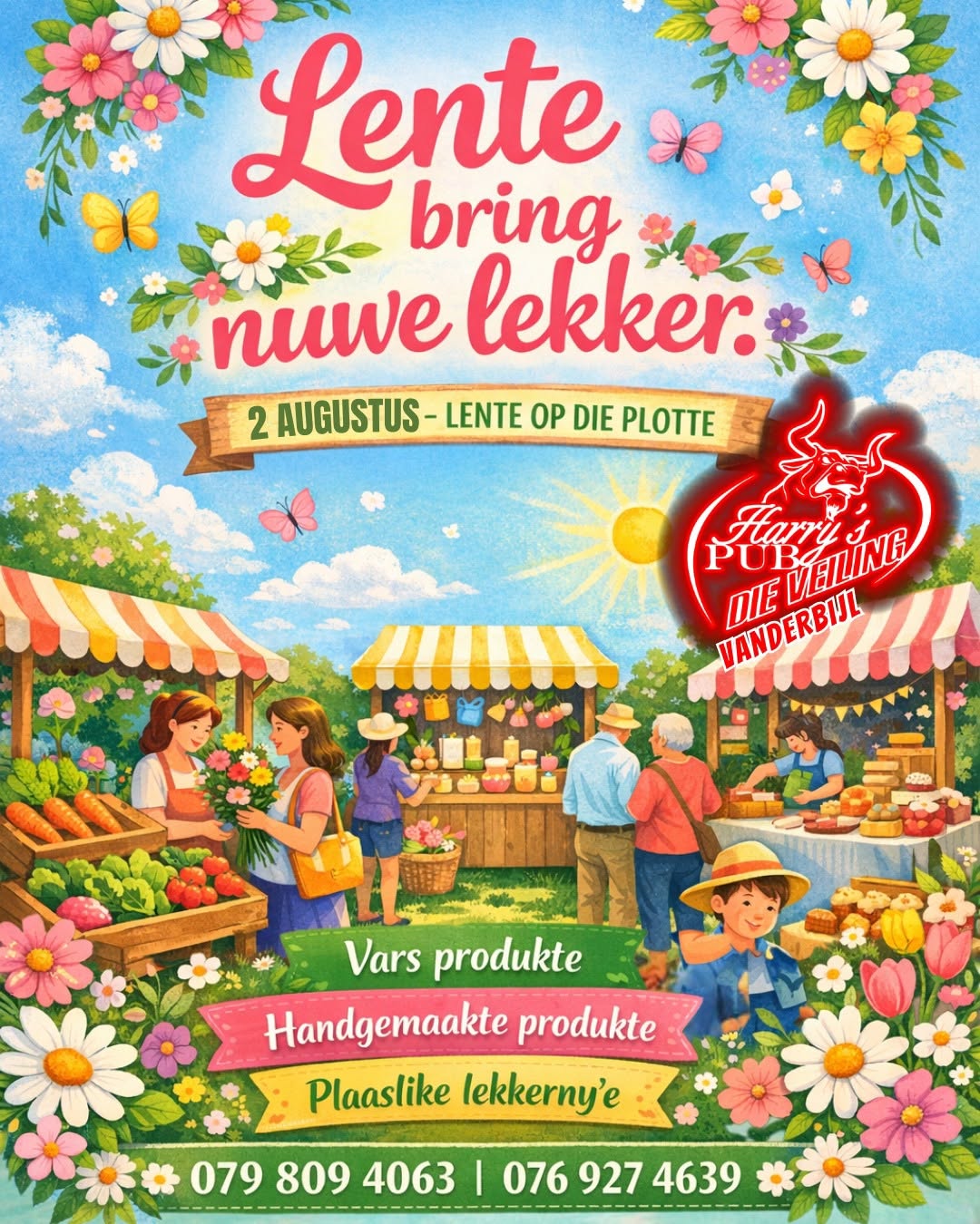 Die Veiling Vanderbijl Lente op die plotte