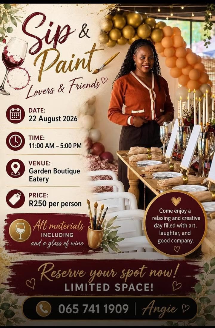 Garden Boutique Eatery Sip & Paint