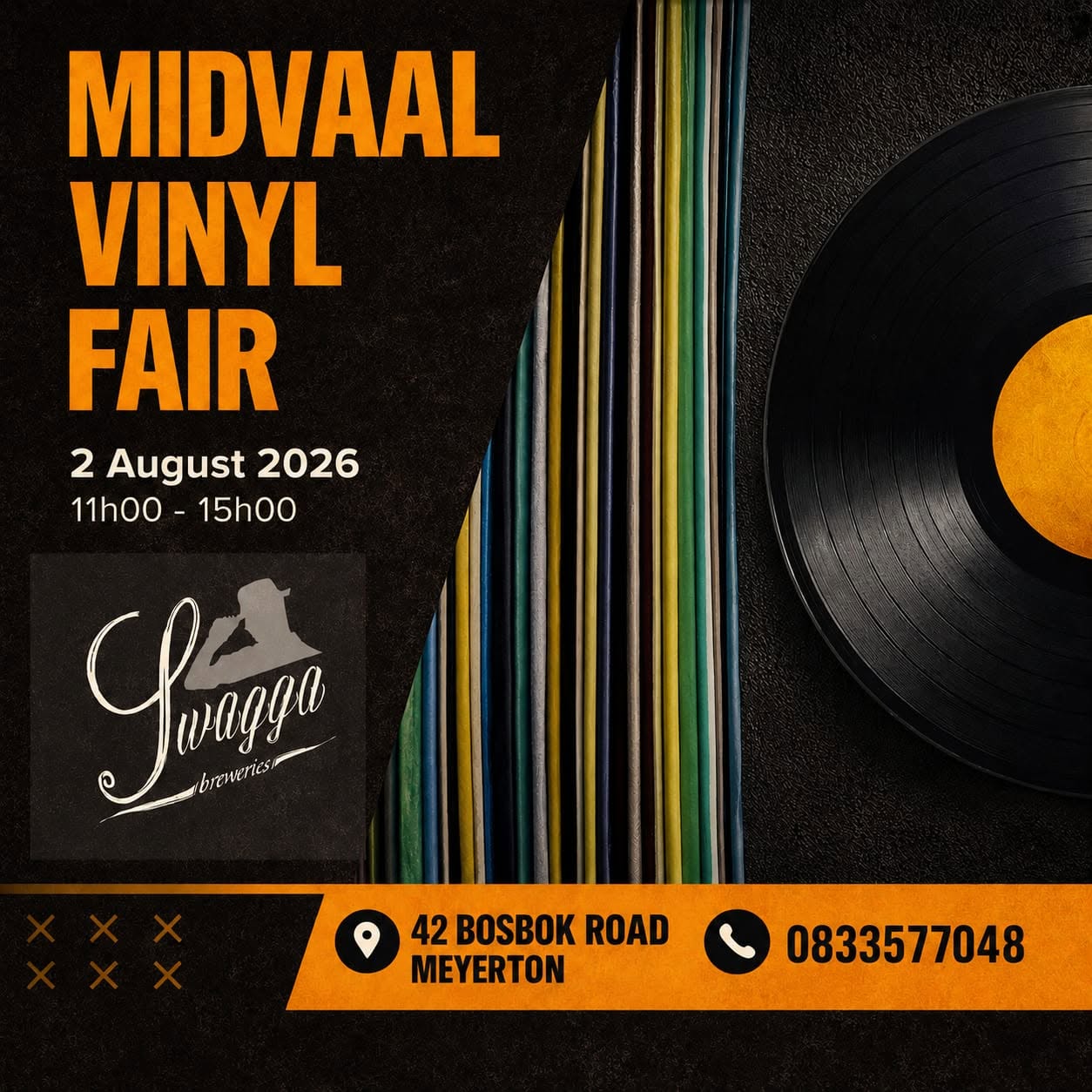 Swagga Breweries Midvaal Vinyl Fair