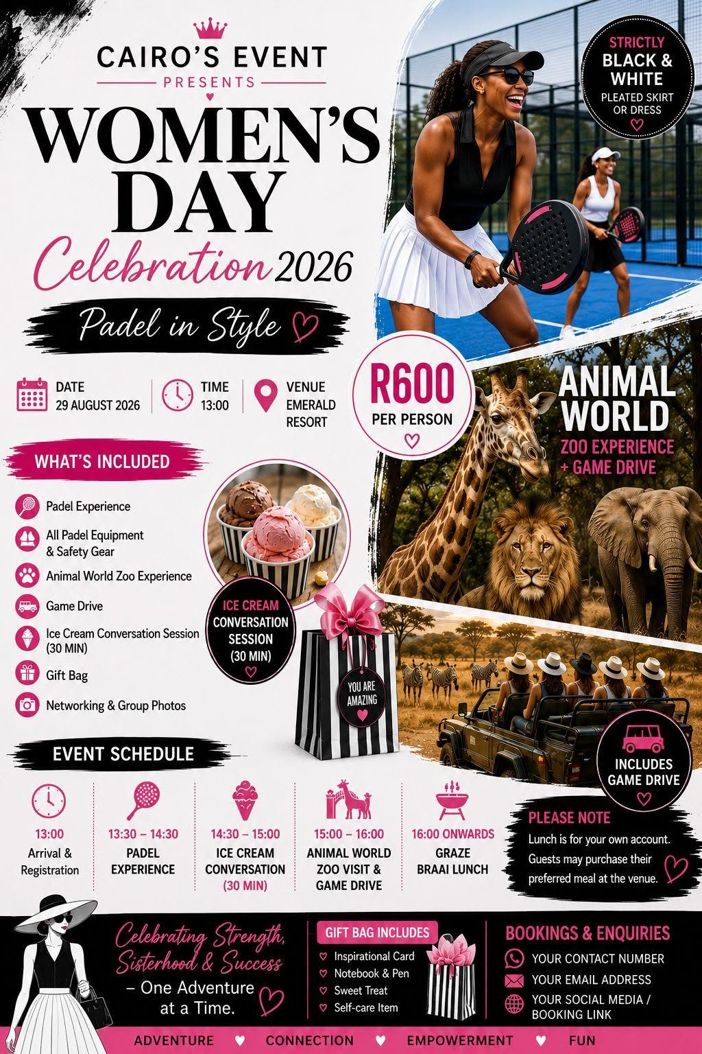 Woman's Day at the Emerald