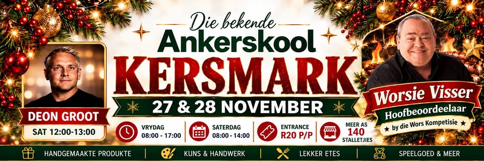 vaal meander ankerskool kersmark vanderbijlpark vaal triangle