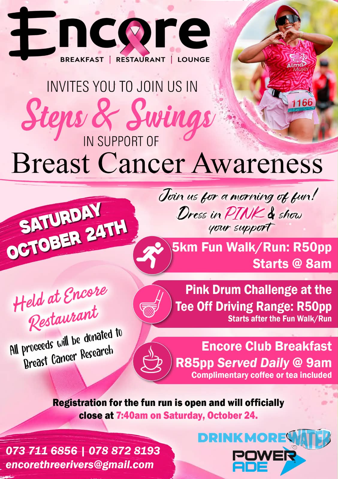Encore Breast Cancer Fun walk Run