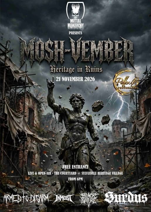moshvember heavy metal concert sylviavale heritage village cock and bull vanderbijlpark